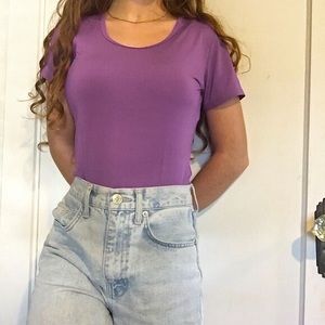 purple cool summer T-shirt